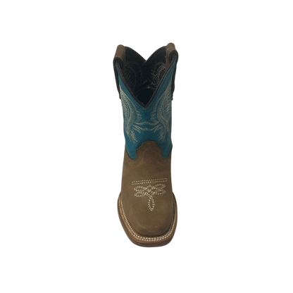 Pecos Bill Toddler Boy's Rodeo Turquoise Boots