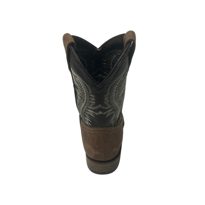 Pecos Bill Toddler Boy's Square Toe Brown Boots