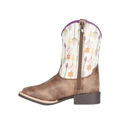 Twister Toddler Girl's Western Hannah Brown Boots