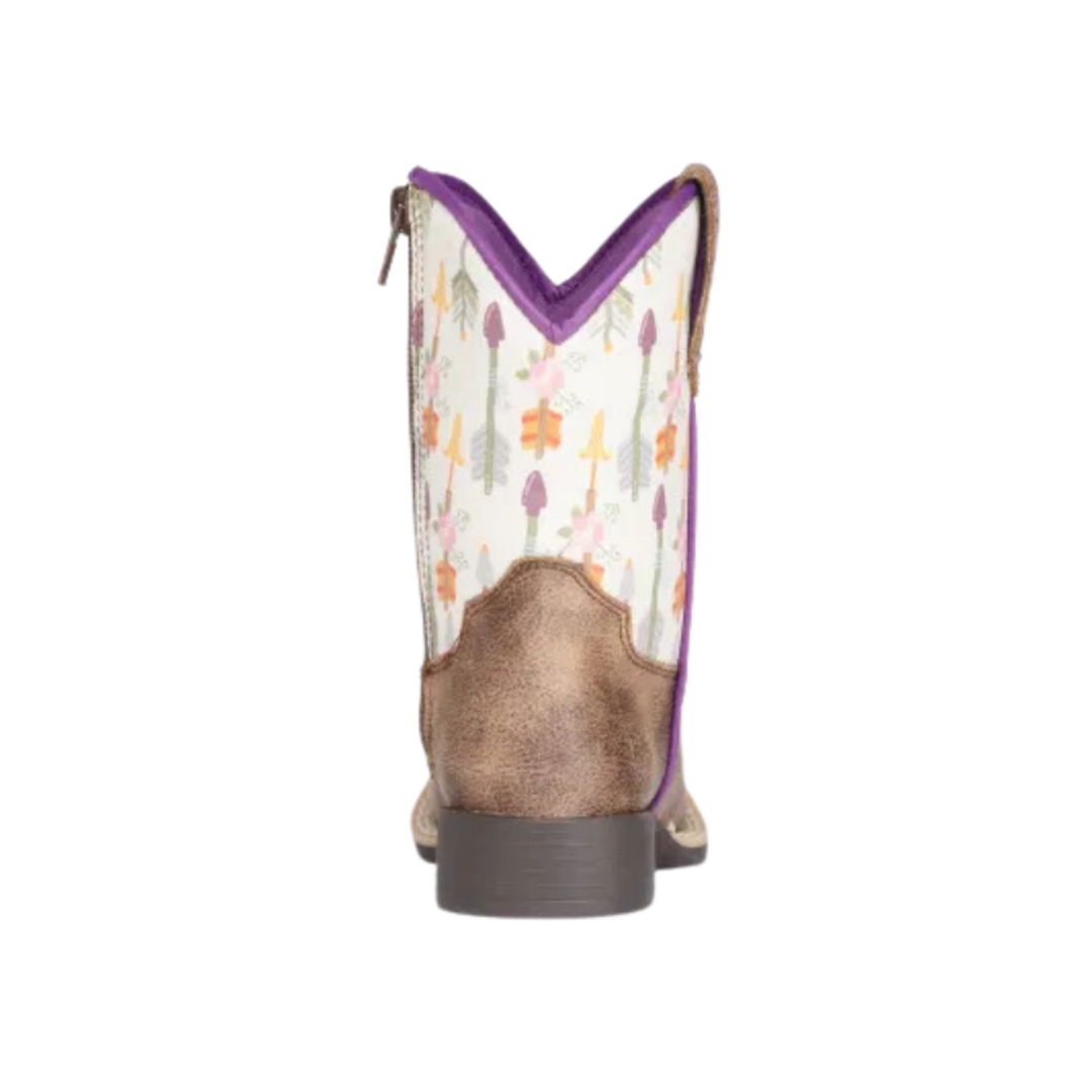 Twister Toddler Girl's Western Hannah Brown Boots