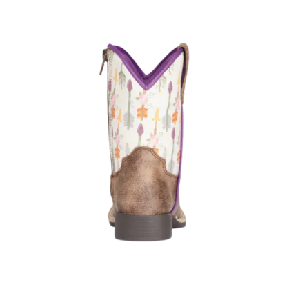 Twister Toddler Girl's Western Hannah Brown Boots
