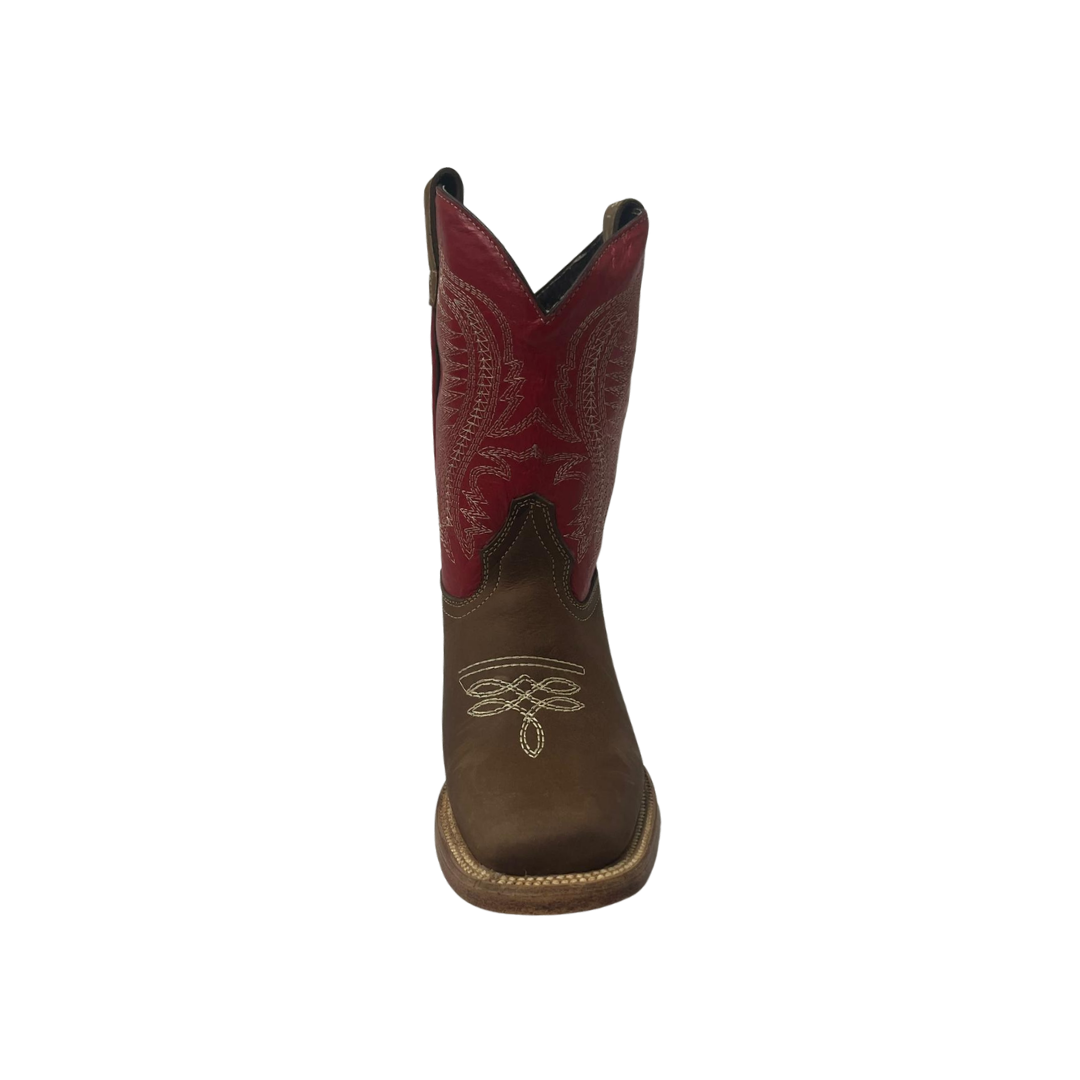 Pecos Bill Toddler Boy's Rodeo Red Boots