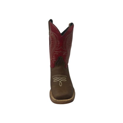 Pecos Bill Toddler Boy's Rodeo Red Boots