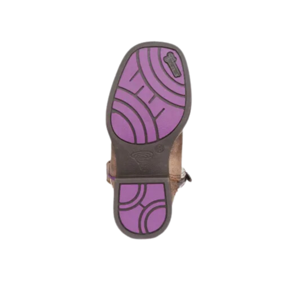 Twister Toddler Girl's Western Hannah Brown Boots