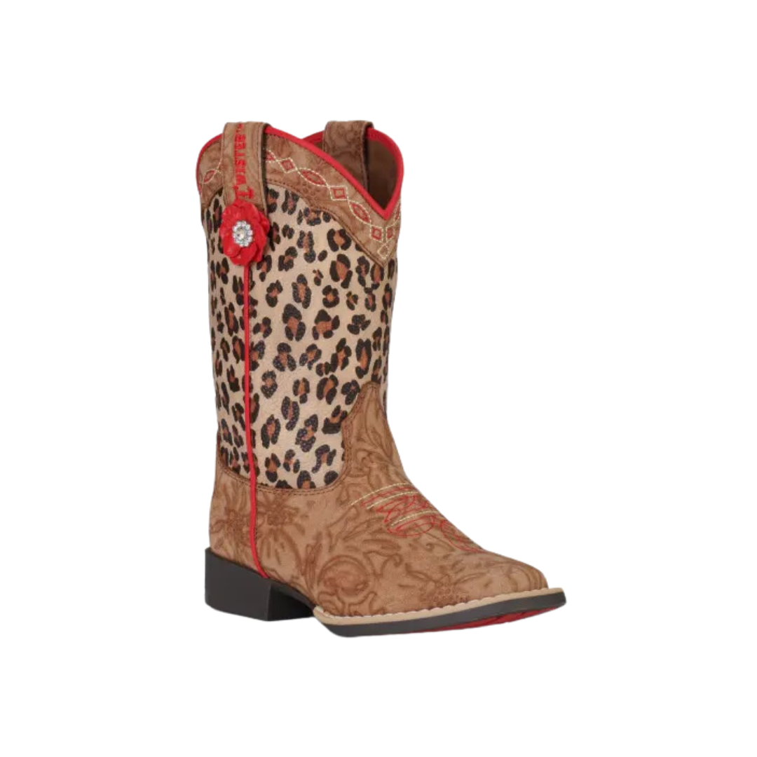 Twister Toddler Girl's Cowboys Leopard Boots