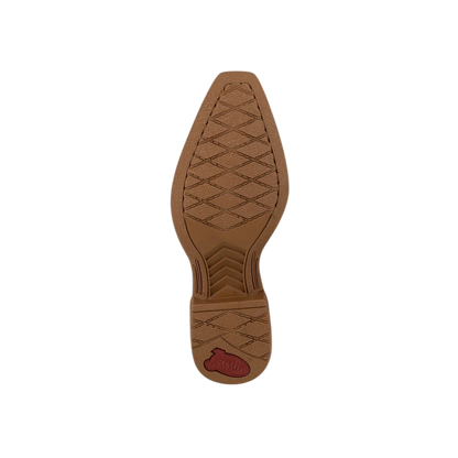 Justin Youth Girl's Bronci Snip Toe Pink Boots