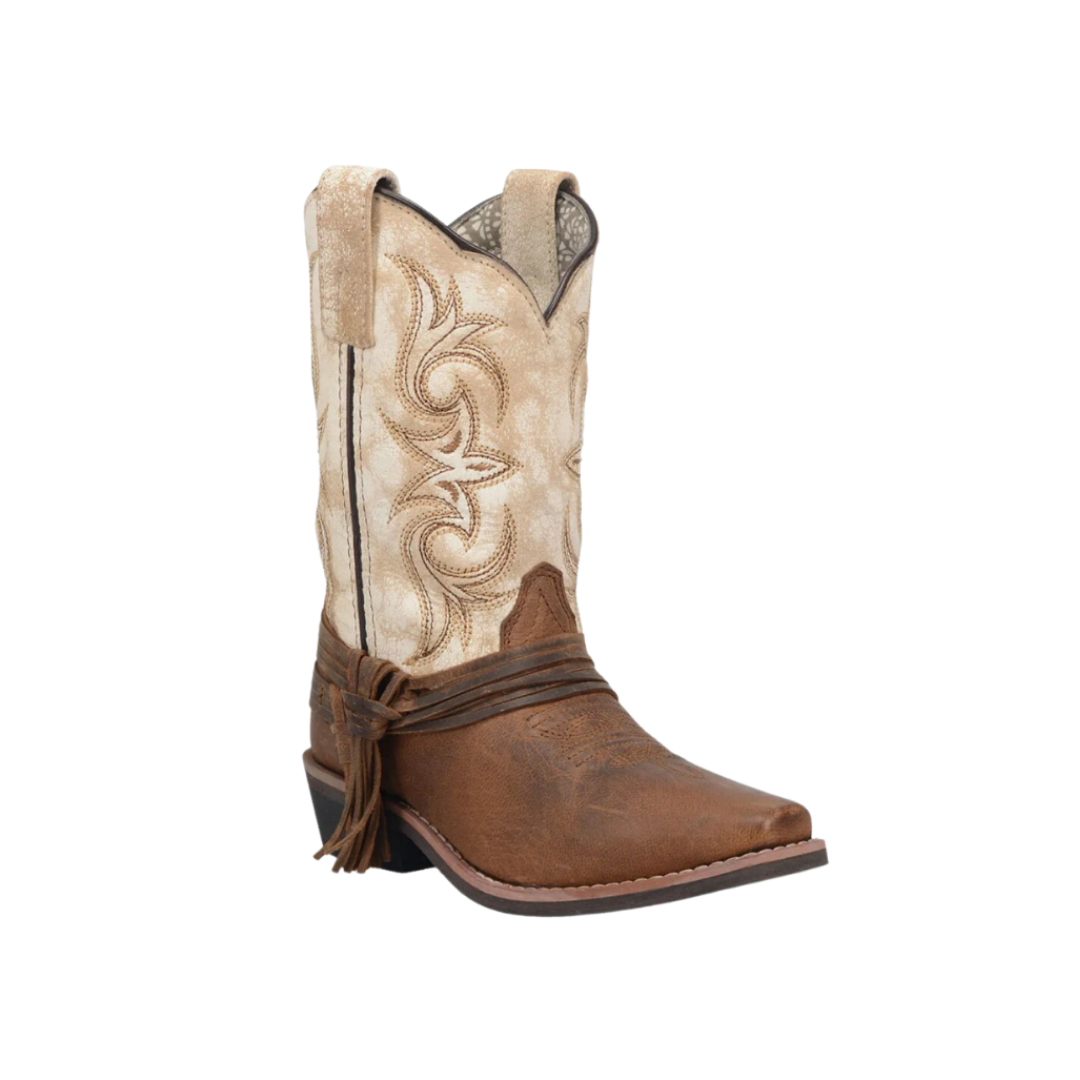Dan Post Infant Girl's Myra Leather Brown Boots