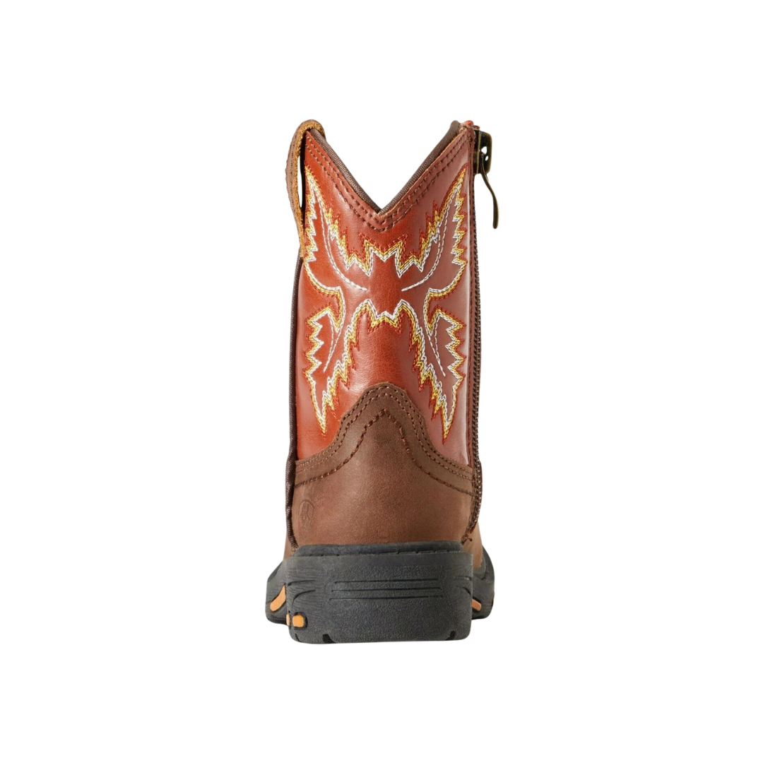 Ariat Toddler Boy's Lil' Stompers Brown Boots