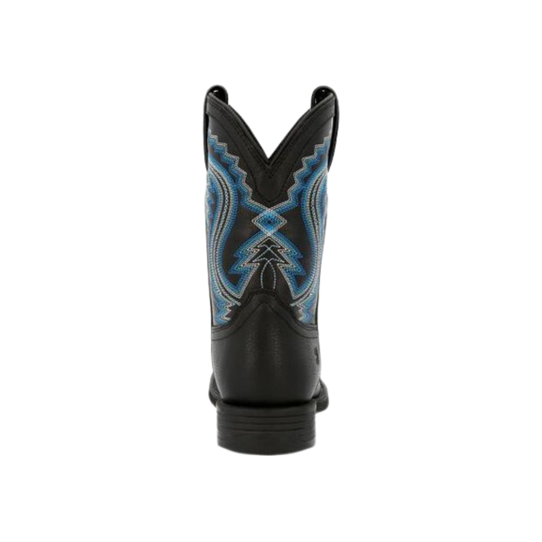 Durango Youth Unisex Onyx Western Black Boots