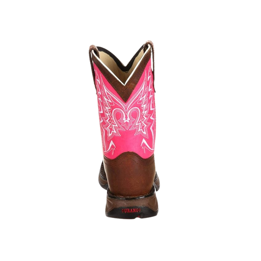 Durango Youth Girl's Lil' Let Love Fly Pink Boots