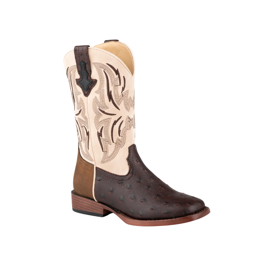 Roper Footwear Youth Boy's Dalton Western Brown Boots
