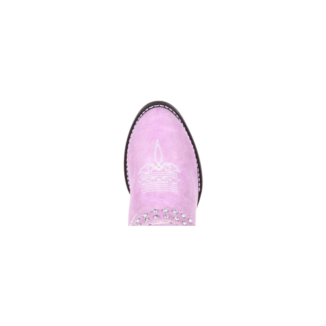 Durango Youth Girl's Little Bling Harness Lavender Boots