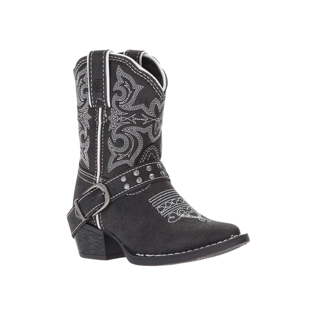 Durango Youth Unisex Western Black Boots