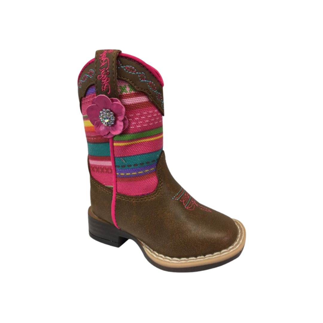 Twister Toddler Girl's Camilla Brown Boots