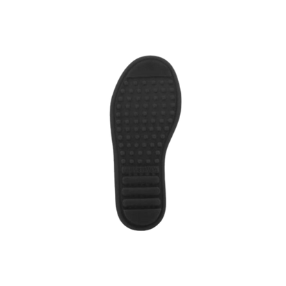 Minnetonka Youth Unisex Double Fringe Side Zip Black Boots