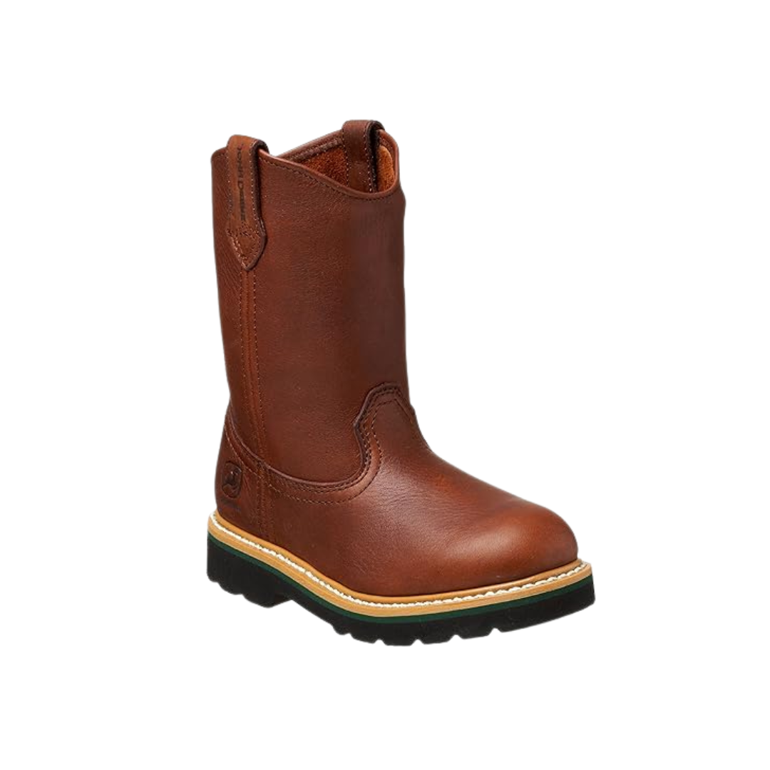 John Deere Toddler's Brown Boot