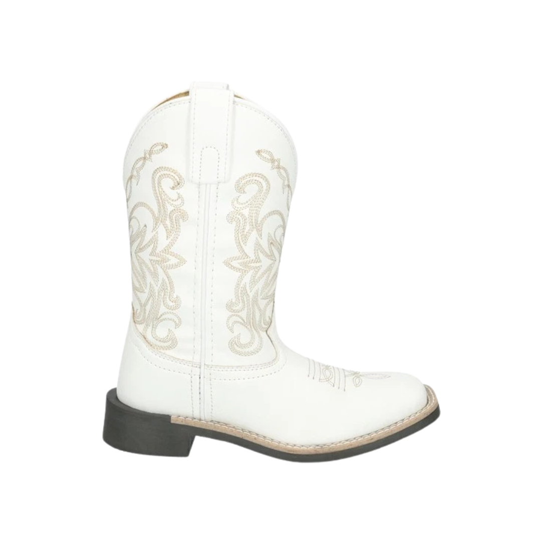 Smoky Mountain Youth Girl's Bonnie White Boots