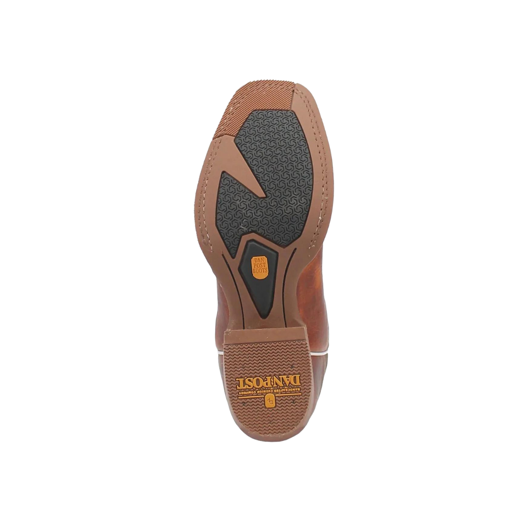 Dan Post Men's Honey Leather Square Toe Boot
