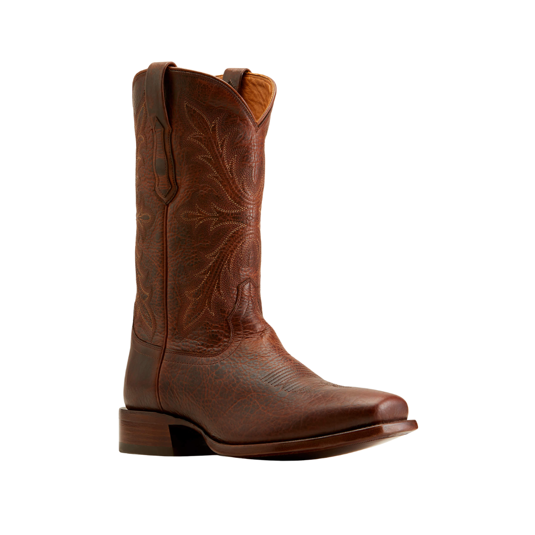 Ariat Men's Bench Made Stilwell Brown Bison Boots