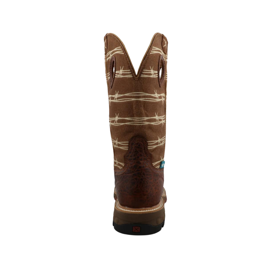 Twisted X Men's Western Work Brown Boot