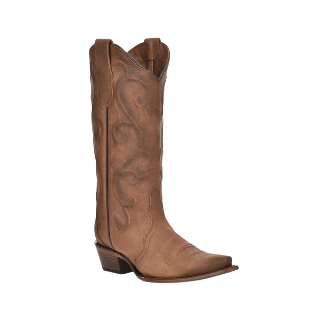Corral Women's Embroidered Cinnamon Brown Boots