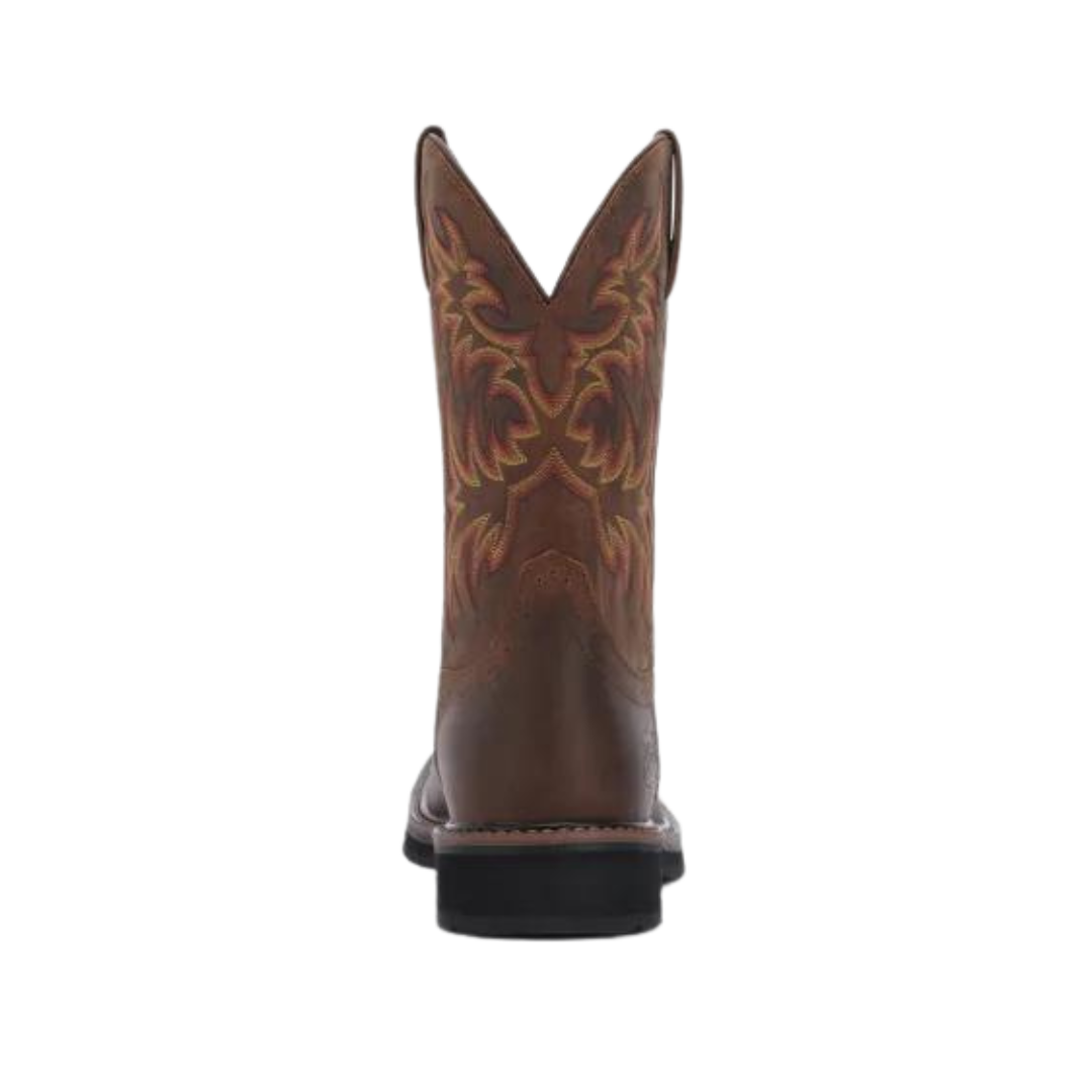Justin Men's Brown Stampede Work Boots