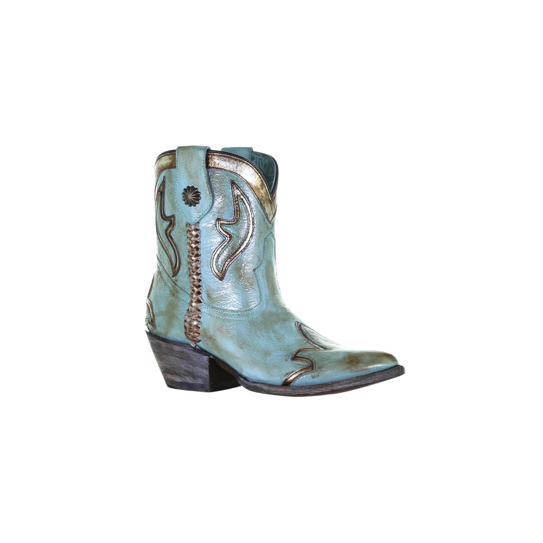 Corral Women's Woven Ankle Turquoise Boots