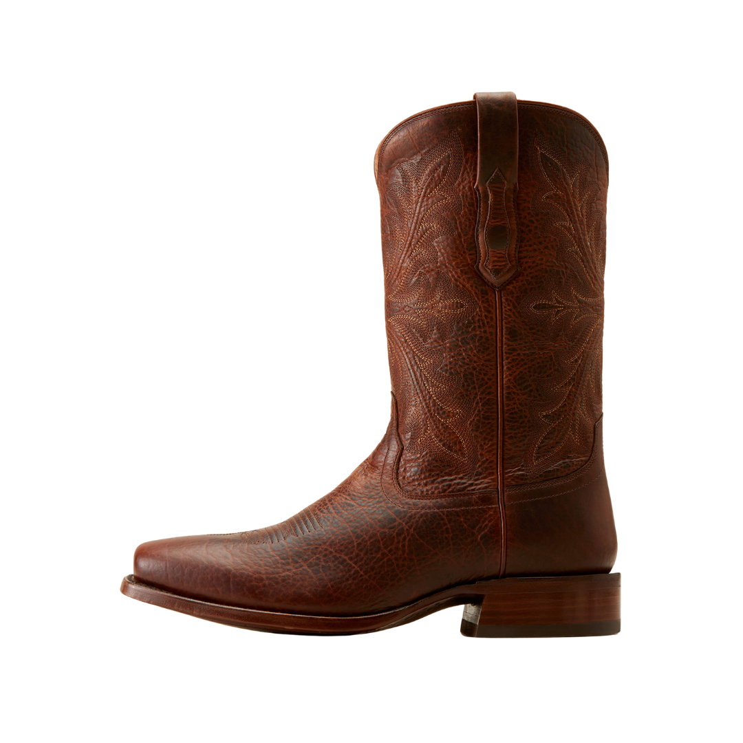 Ariat Men's Bench Made Stilwell Brown Bison Boots