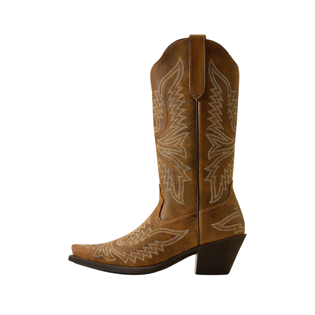 Ariat Women's Round Up Collins Brown Bomber Boots