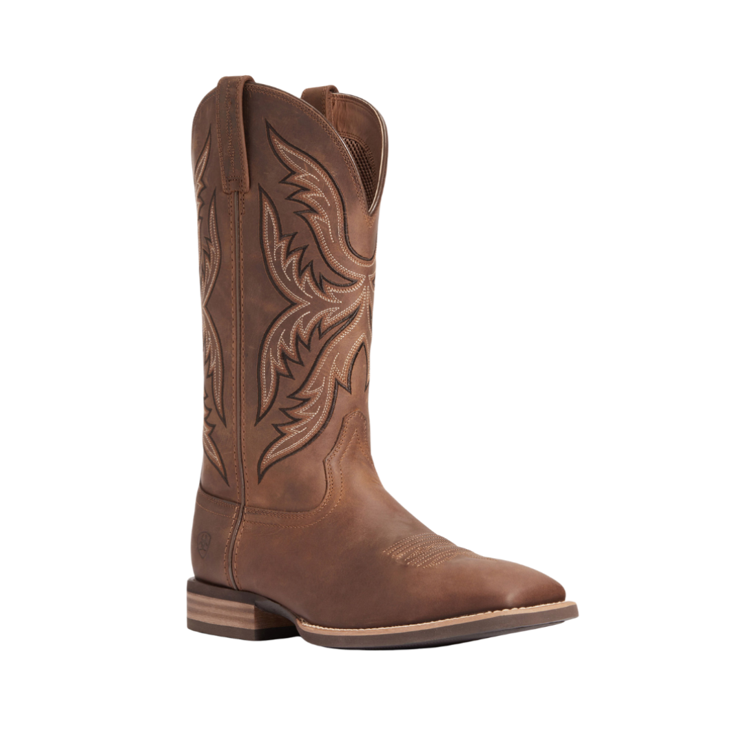 Ariat Men's Everlite Fast Time Western Brown Boots