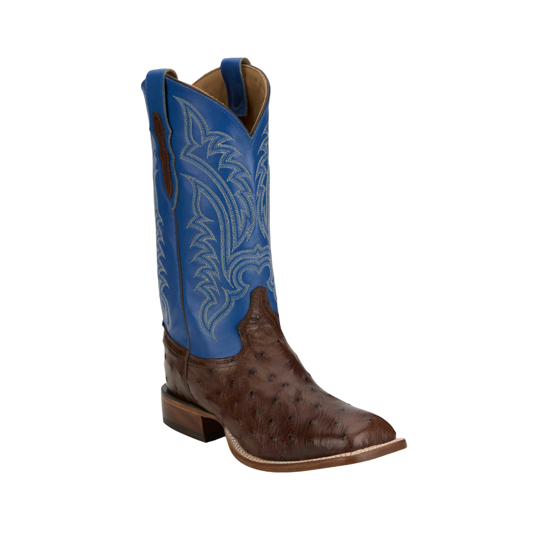 Tony Lama Men's Kango Ostrich Brown Boots