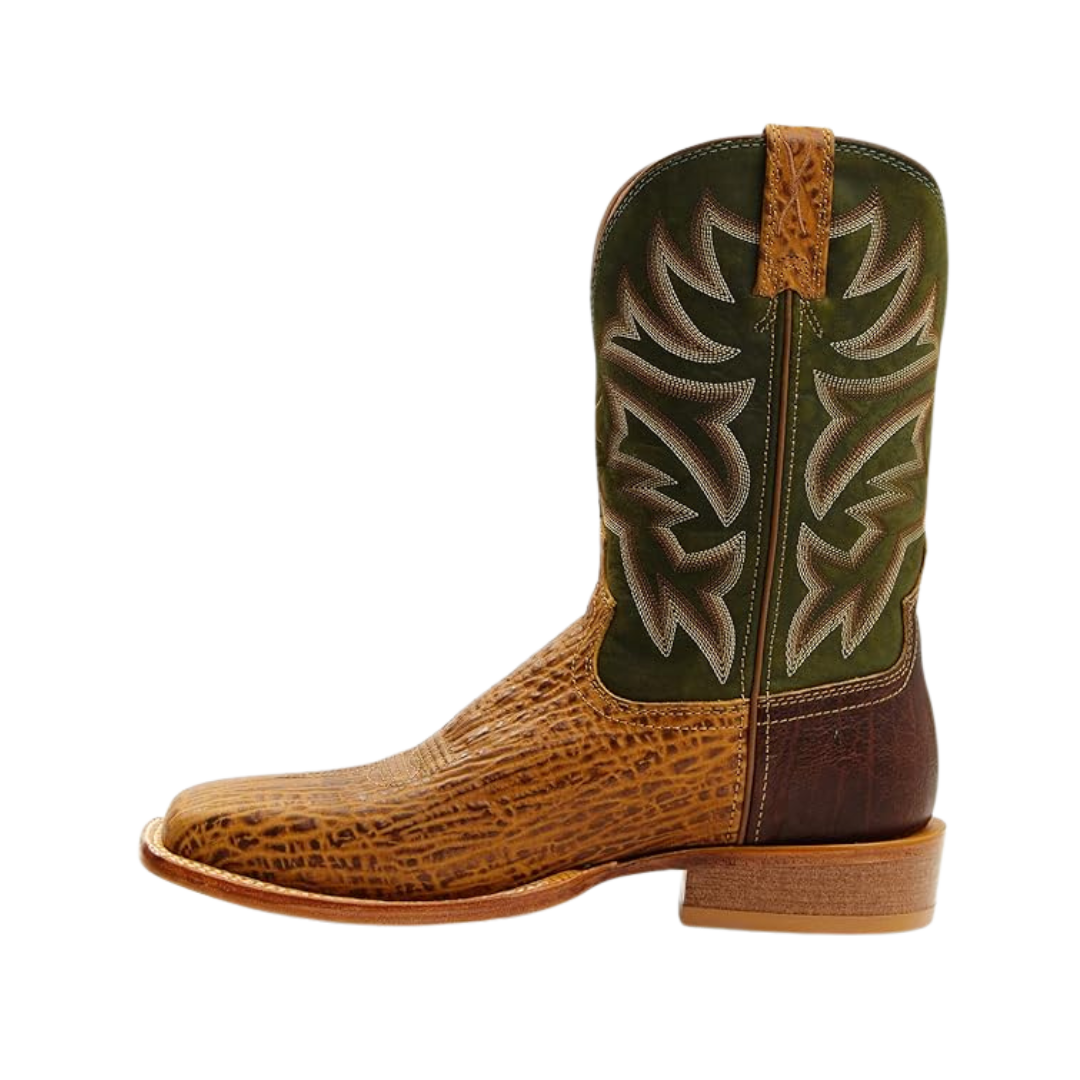 Twisted X Men's Peanut Olive Branch Brown Boots