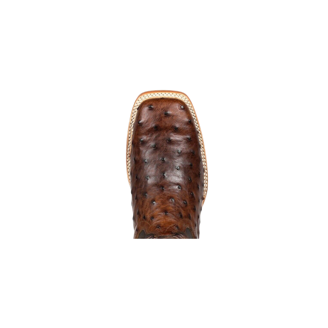Rocky Boot Durango Men's Premium Exotic Full-Quill Antiqued Saddle Boot