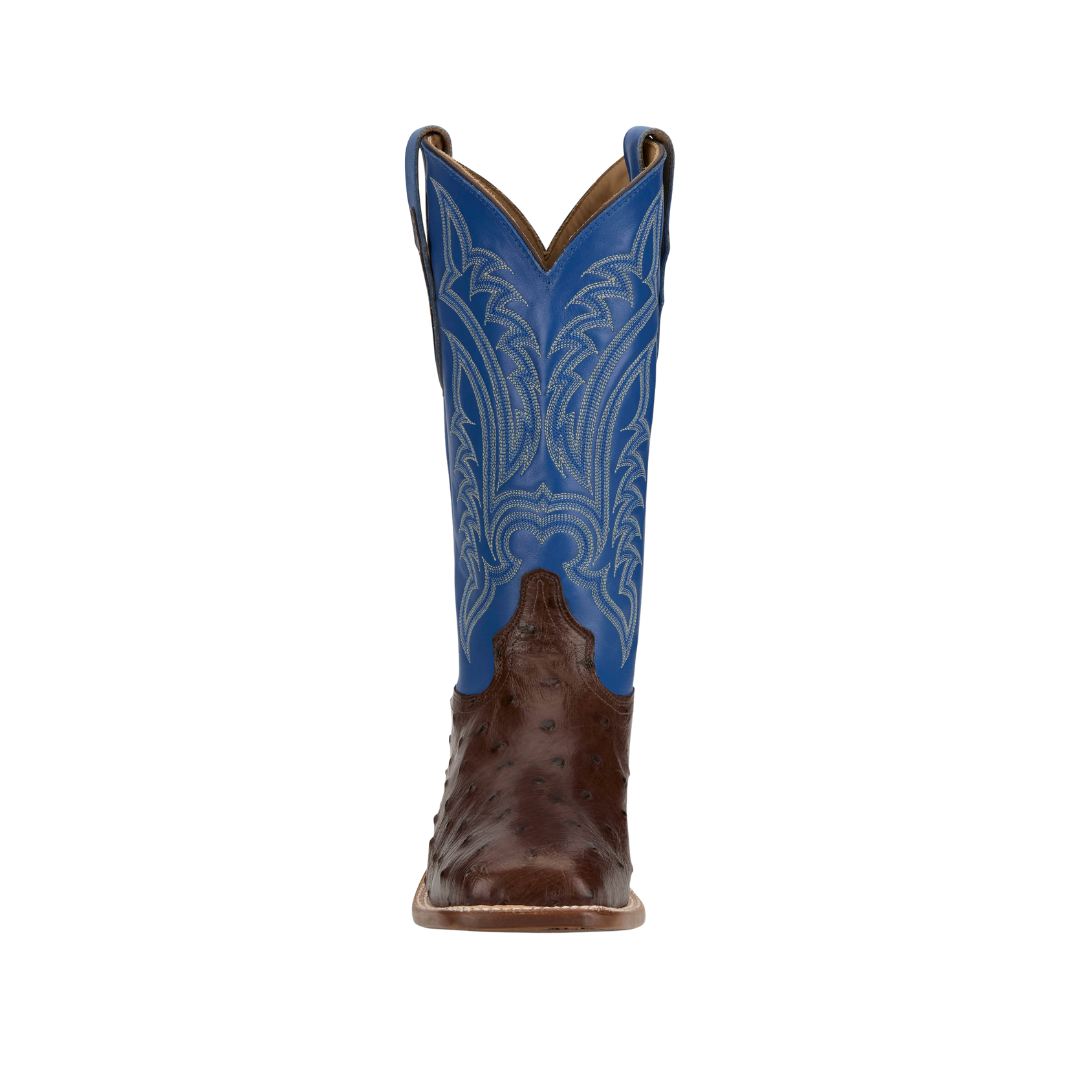 Tony Lama Men's Kango Ostrich Brown Boots