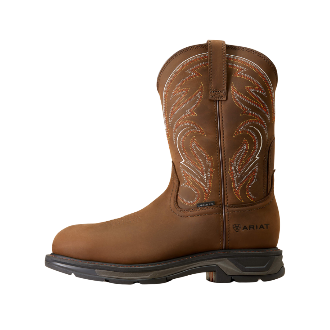 Ariat Men's Workhog Carbon Toe Work Brown Boots