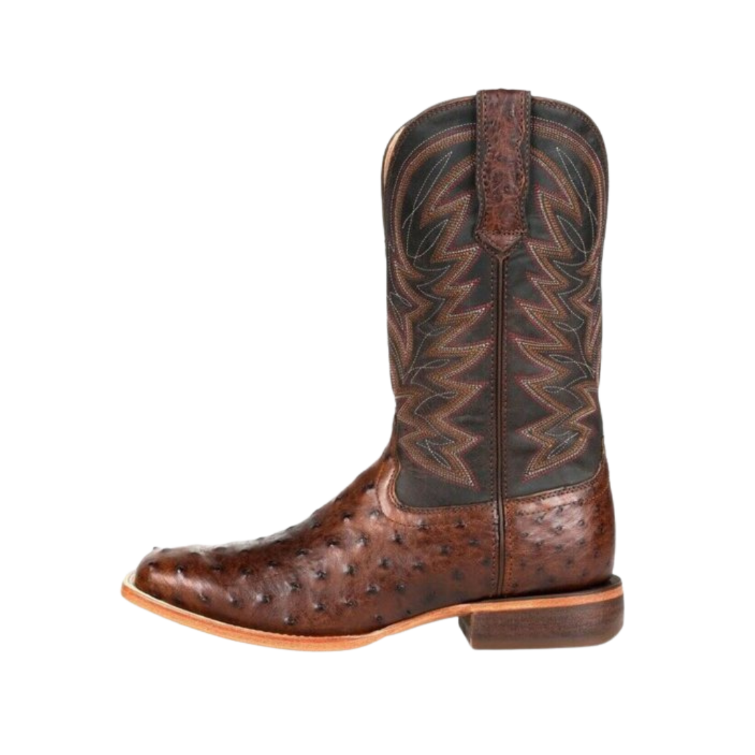 Rocky Boot Durango Men's Premium Exotic Full-Quill Antiqued Saddle Boot