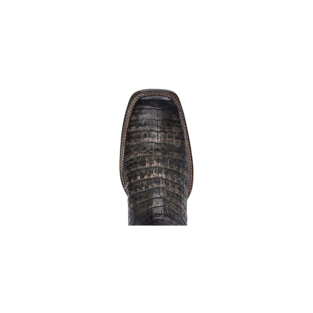 Cuadra Men's Atlantic Black Sand Caiman Boot
