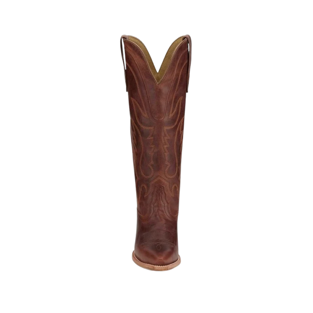 Tony Lama Women's Jess Western Brown Boots