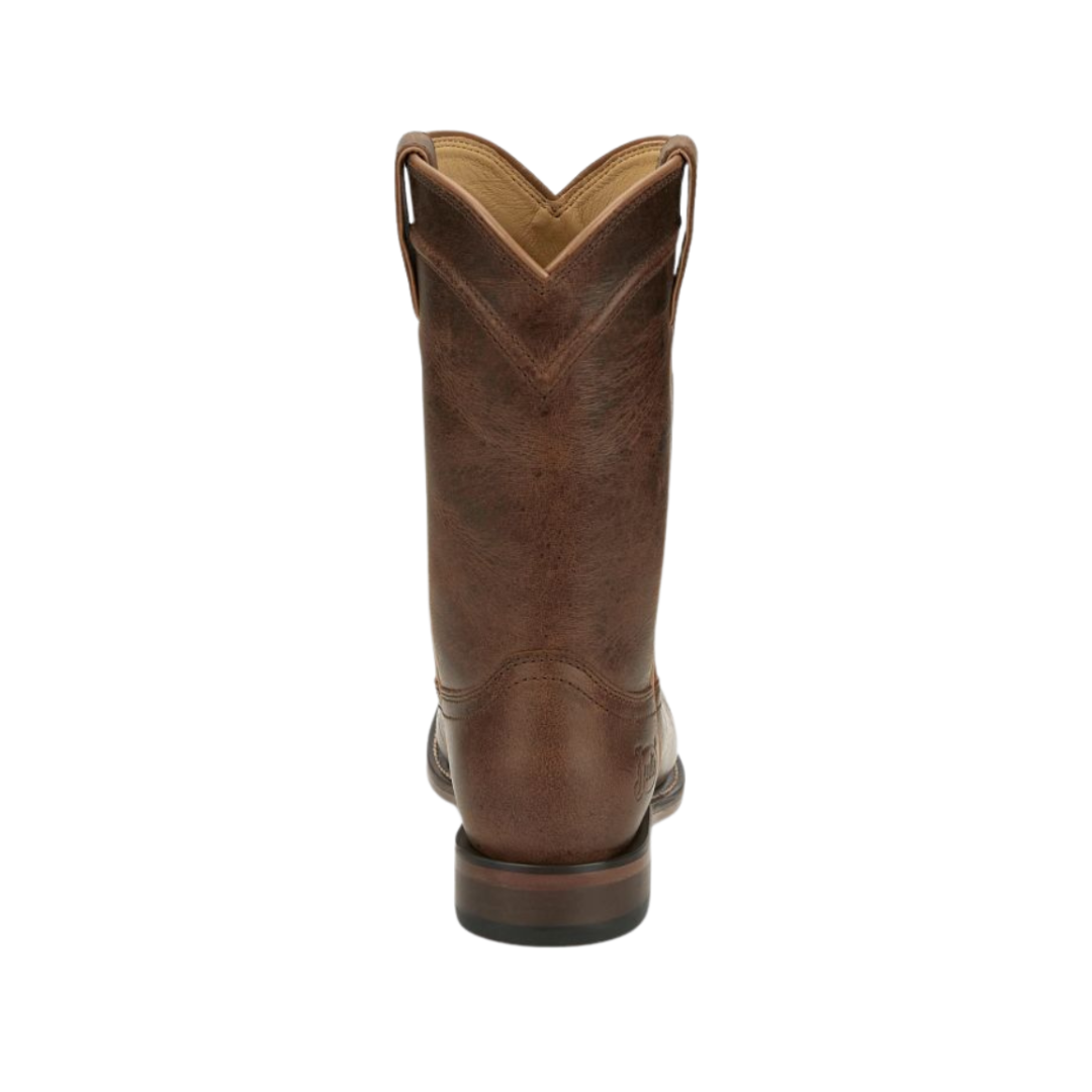 Justin Boot Men's Holland 10 Roper Brown Boots