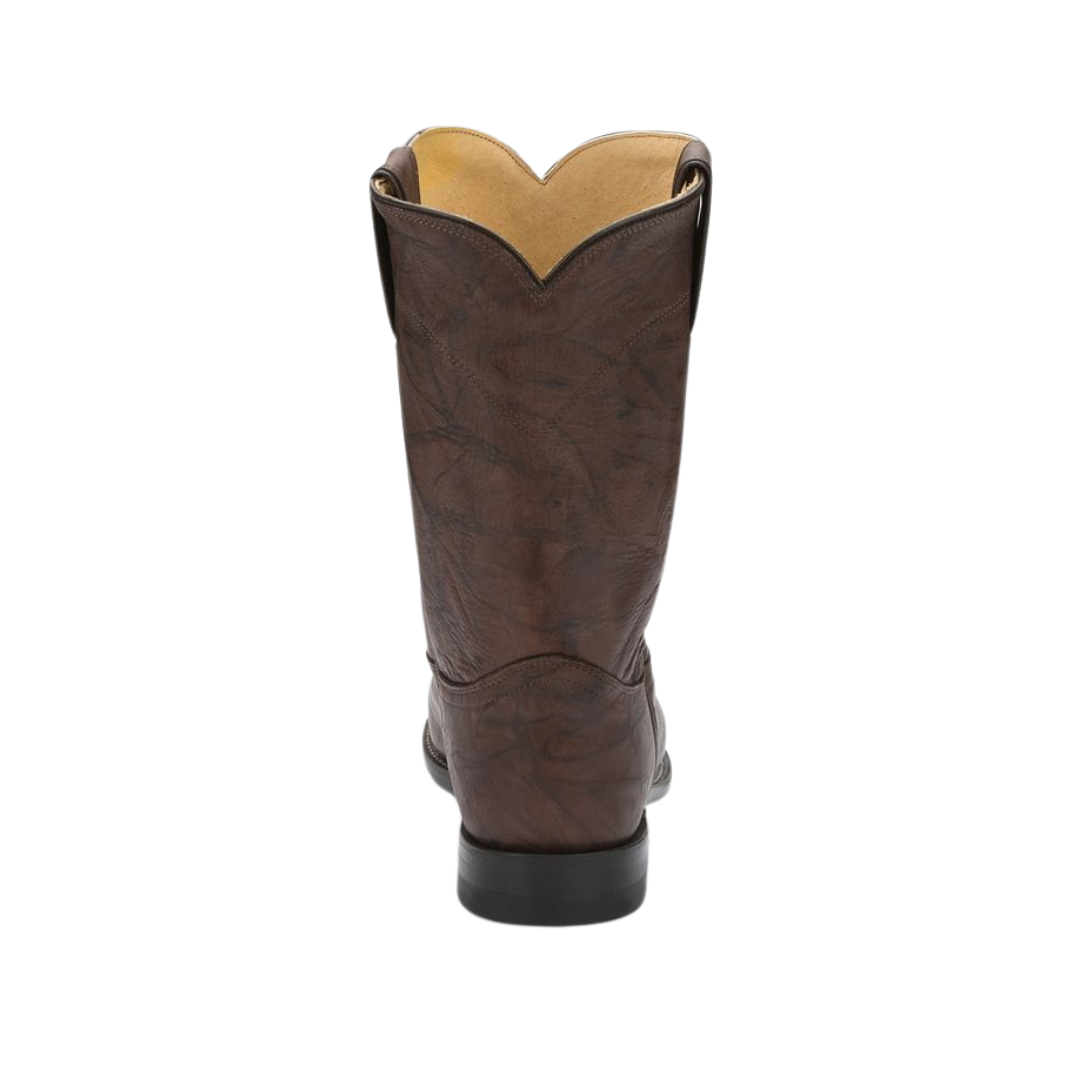 Justin Men's Marble Deerlite Dark Brown Boots
