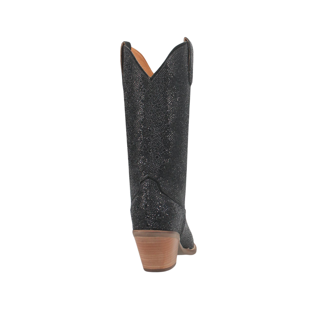 Dan Post Women's Dingo Dollar Rhinestone Black Boots
