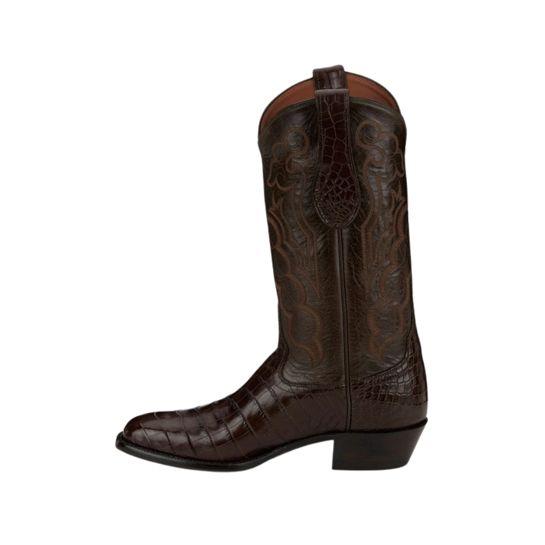 Tony Lama Men's Laken Crocodile Chocolate Boots