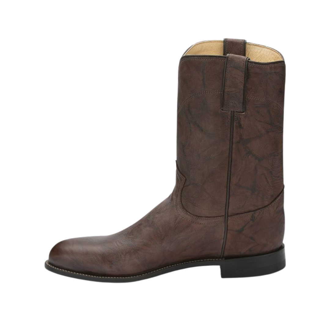 Justin Men's Marble Deerlite Dark Brown Boots