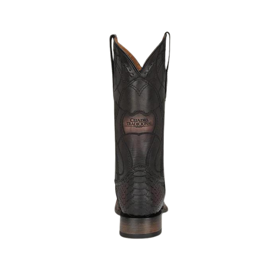 Cuadra Men's Lisboa Cherry Python Boot
