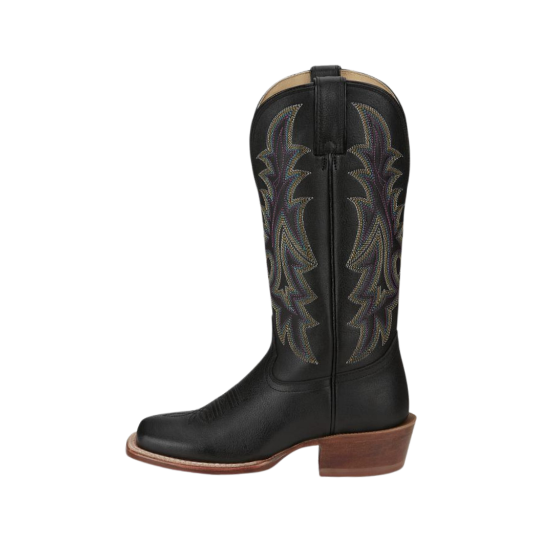 Tony Lama Women's Estrella Western Black Boots