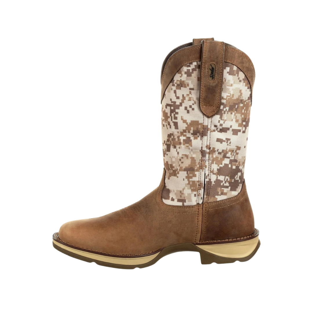 Rocky Rebel Durango Men's Desert Camo Pull-On Boot