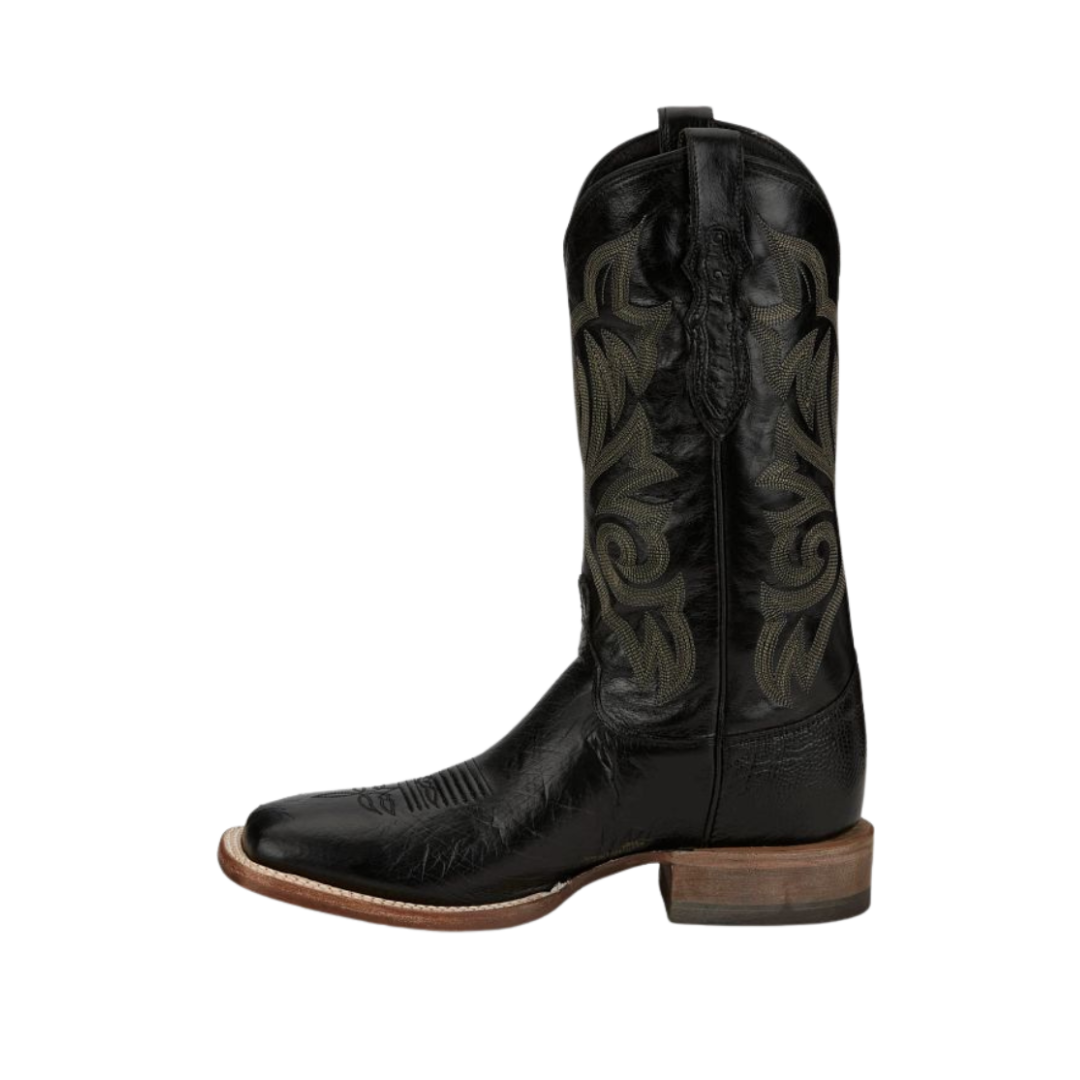29cm US 11 Justin ジャスティン ペコスブーツ ブラック Discover Justin Men's Pascoe Cowboy Classic Smooth Black Boots