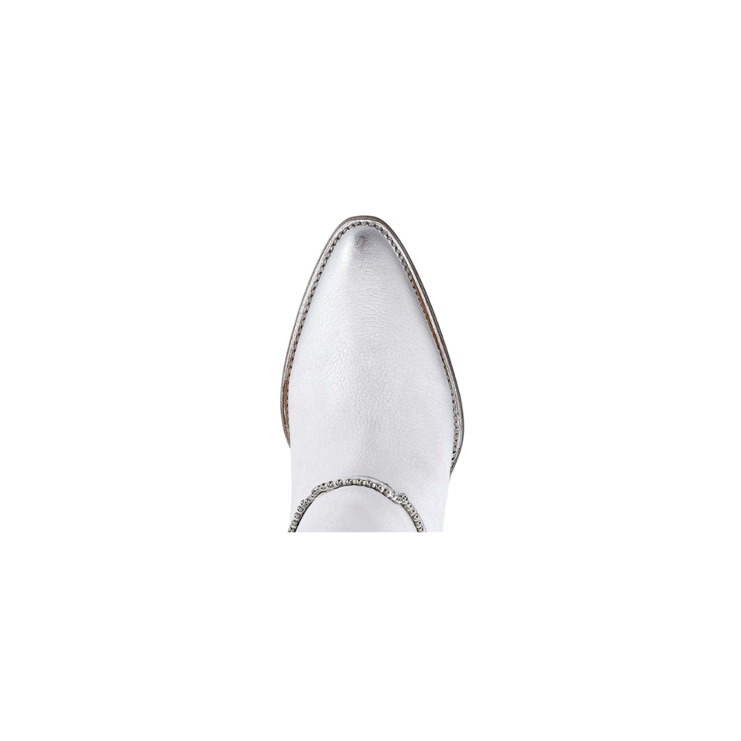 Cuadra Women's Cordova White Zipper Boot