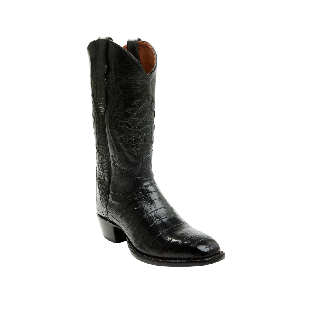 Tony Lama Men's Lightwood Black Signature Boots
