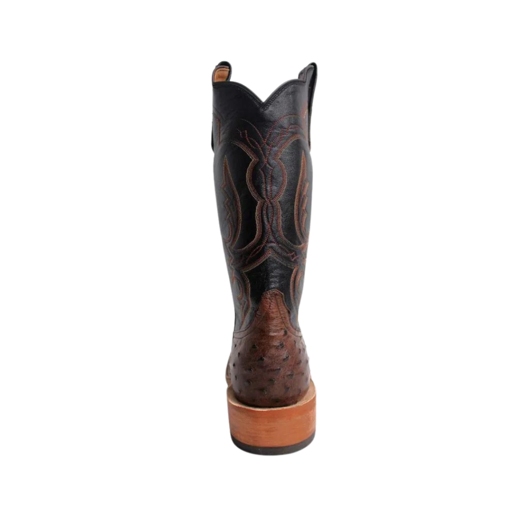 Anderson Bean Men's Cafe Americano Ostrich Boots